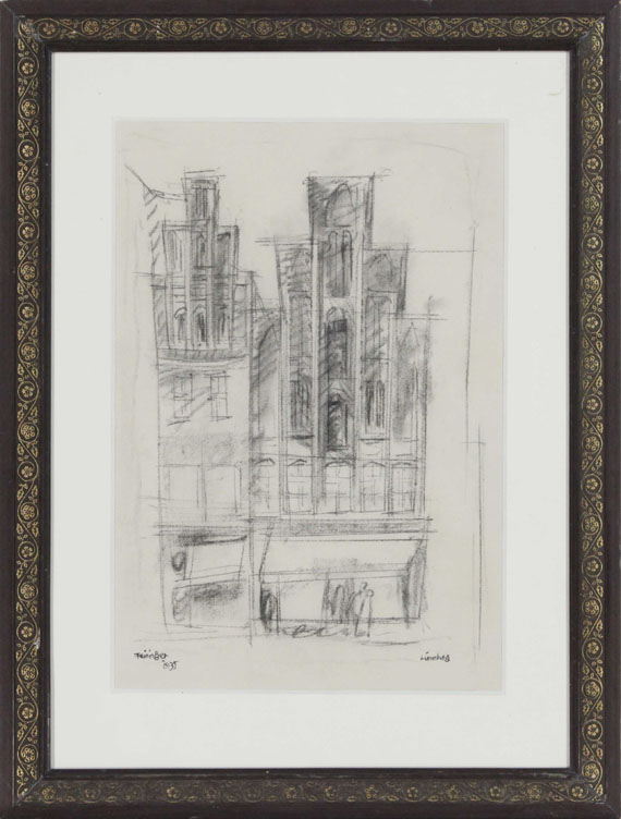 Lyonel Feininger - Lüneburg - Frame image