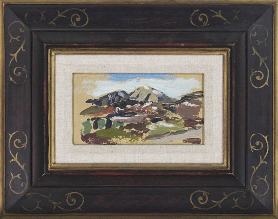 Gabriele Münter - Berglandschaft - Frame image