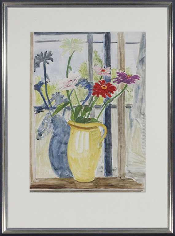 Erich Heckel - Zinnien - Frame image