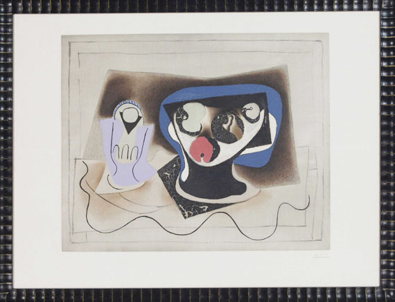 Pablo Picasso - Le verre d?absinthe - Frame image