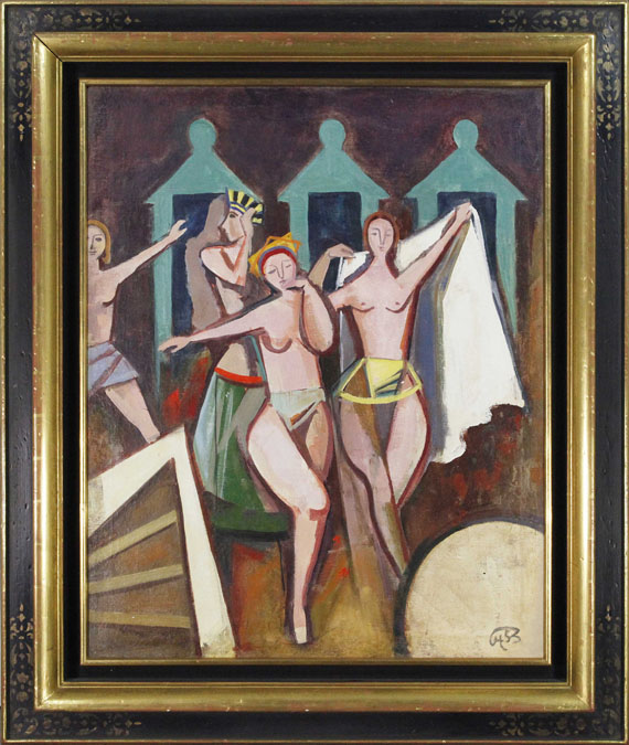 Karl Hofer - Varietétänzerinnen - Frame image