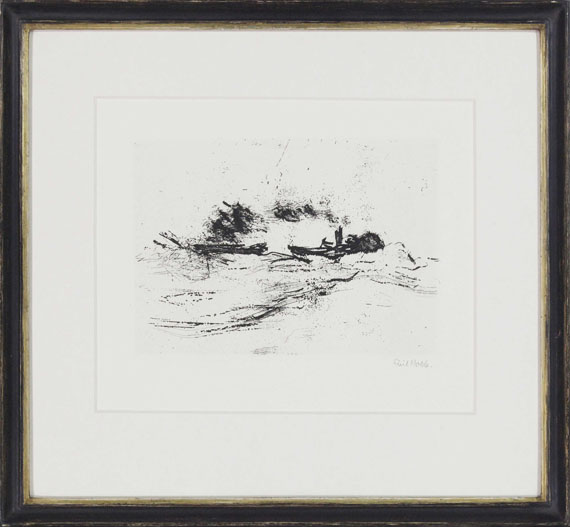 Emil Nolde - Schlepper - Frame image