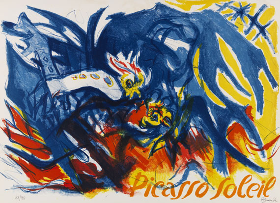  Konvolut - 17 Arbeiten aus Hommage à Picasso - 