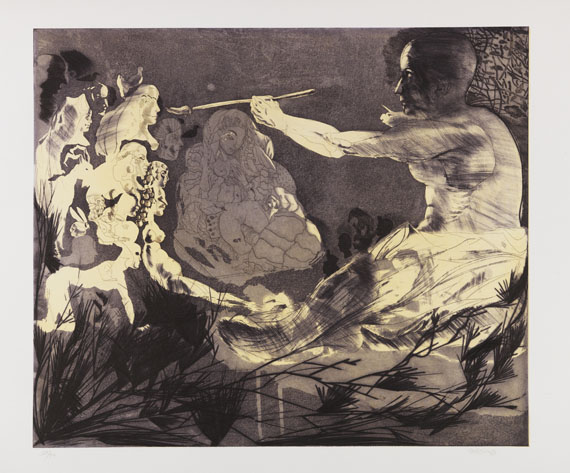  Konvolut - 17 Arbeiten aus Hommage à Picasso - 