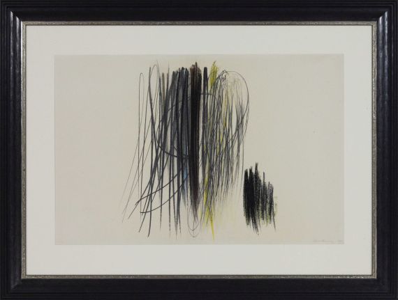 Hans Hartung - P 1960-10 - Frame image