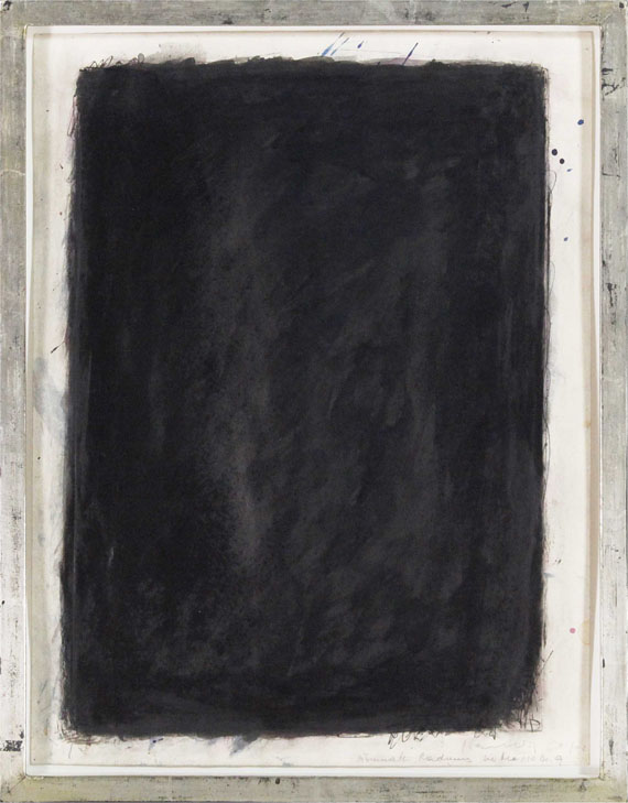 Arnulf Rainer - Übermalung - Frame image