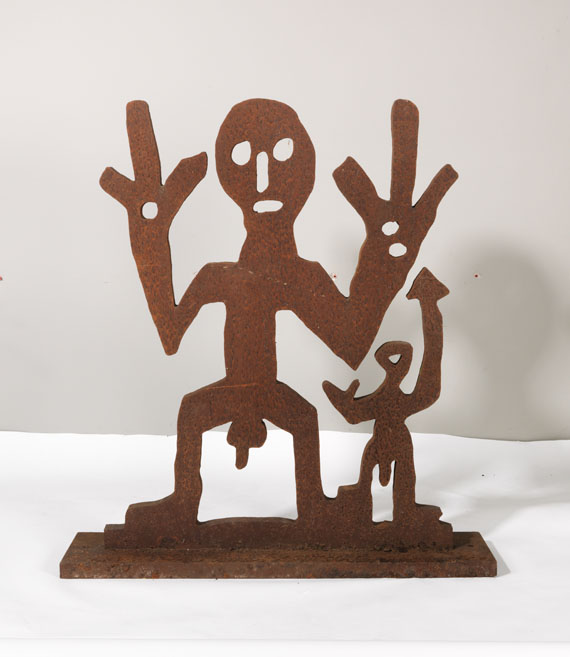 A. R. Penck (d.i. Ralf Winkler) - Kleiner Mann - Großer Mann