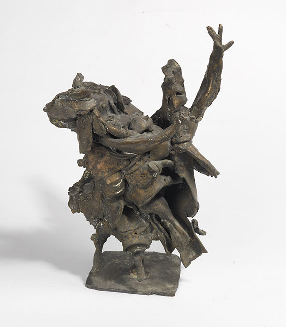 Lothar Fischer - Raub der Sabinerinnen - Back side