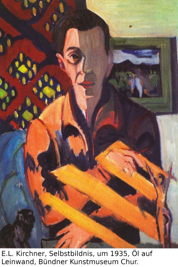 Ernst Ludwig Kirchner - Die Mulde bei Lichtenwalde - 