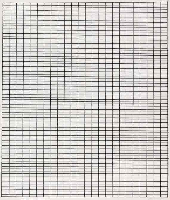 Jan Schoonhoven - Acht. 8 Zeichnungen und 8 Prägedrucke - 