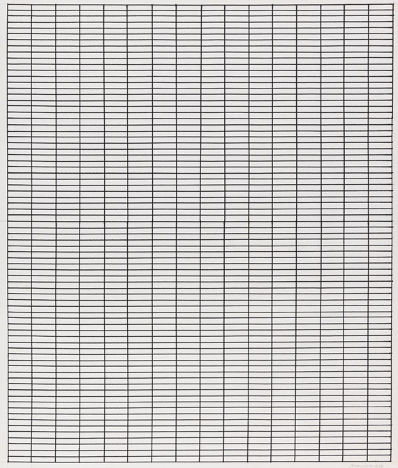 Jan Schoonhoven - Acht. 8 Zeichnungen und 8 Prägedrucke - 