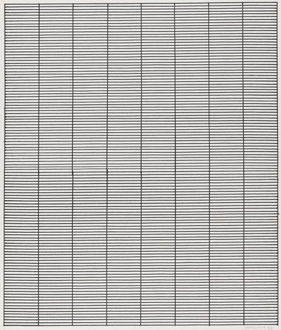 Jan Schoonhoven - Acht. 8 Zeichnungen und 8 Prägedrucke - 