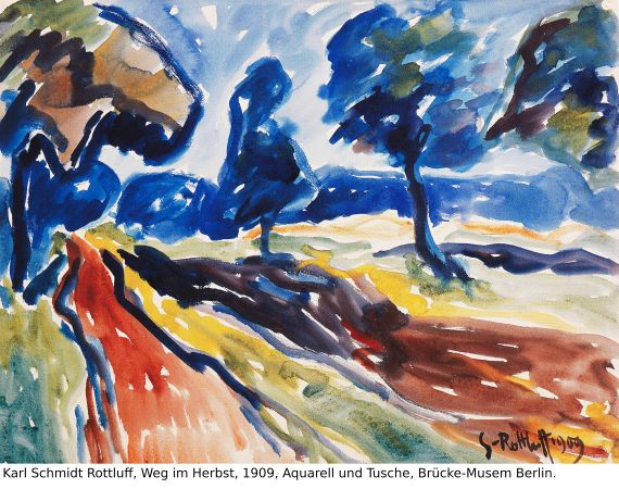 Karl Schmidt-Rottluff - Kühler Morgen - 