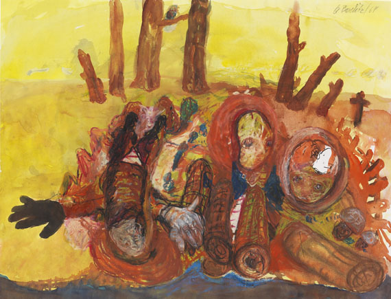 Georg Baselitz - Ohne Titel