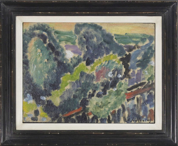 Alexej von Jawlensky - Landschaft am Genfersee - Frame image