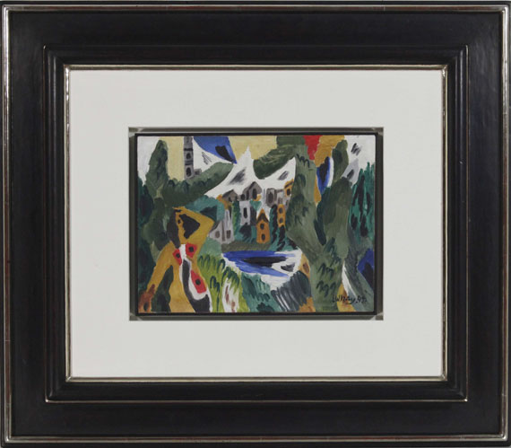 Ernst Wilhelm Nay - Der Abendruf - Frame image