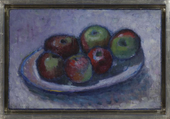 Alexej von Jawlensky - Teller mit Äpfeln (Äpfelstillleben) - Frame image