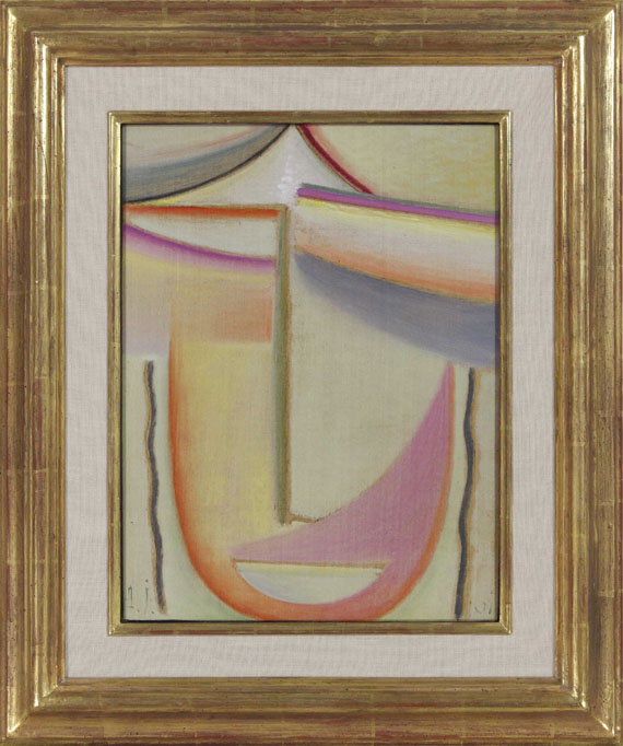 Alexej von Jawlensky - Abstrakter Kopf (Poesie des Morgens) - Frame image