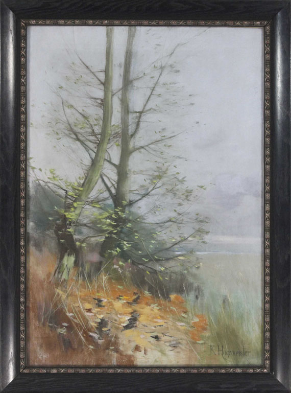 Karl Hagemeister - Herbst - Frame image