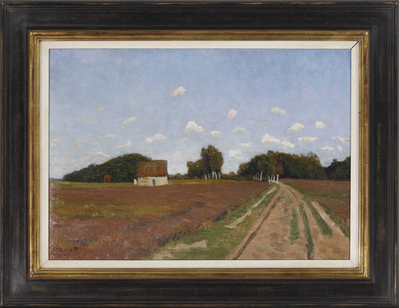 Otto Modersohn - Sommertag bei Worpswede - Frame image