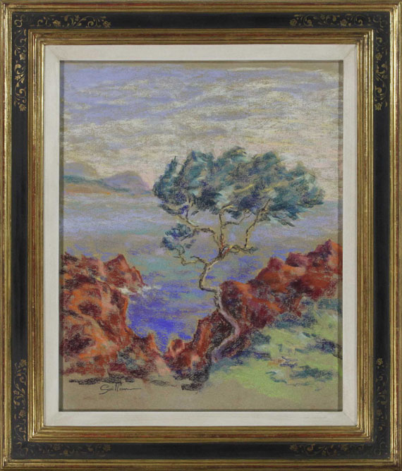 Jean-Baptiste Armand Guillaumin - Le Trayas, Paysage du Midi - Frame image