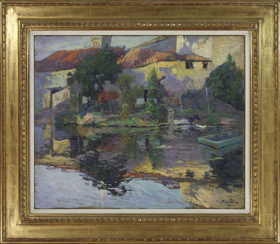 Paul Madeline - Bauernhaus in der Saintonge - Frame image