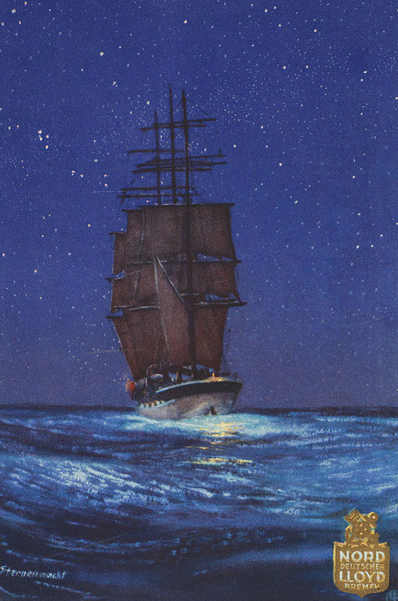   - Sammlung von Kreuzfahrt-Reisesouvenirs (Speisekarten etc.), in 39 Ordnern - 