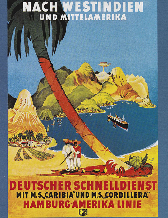   - Sammlung von Kreuzfahrt-Reisesouvenirs (Speisekarten etc.), in 39 Ordnern - 