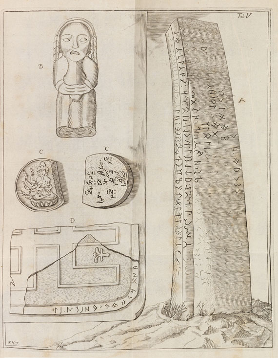 Philipp Johann von Strahlenberg - Das Nord und Ostliche Theil von Europa und Asia + Vorbericht + 1 Landkarte Tattariae Magnae - 