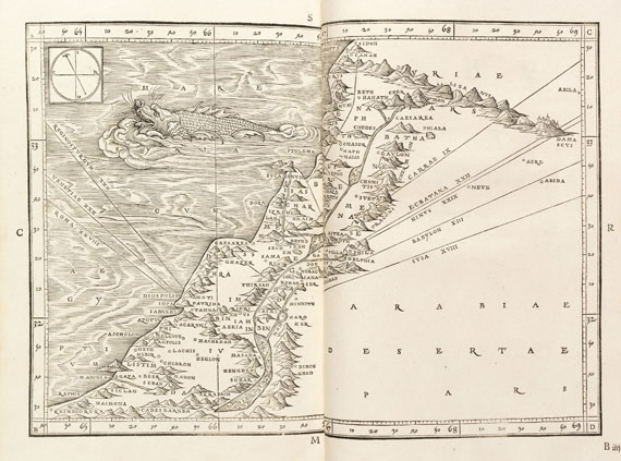 Jacob Ziegler - Quae intus continentur. Syria ... Schondia, Holmiae regionem - 