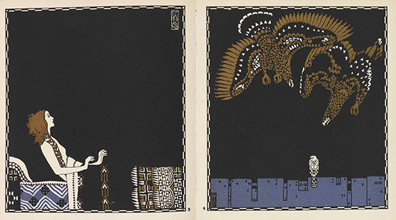 Carl Otto Czeschka - Die Nibelungen - 