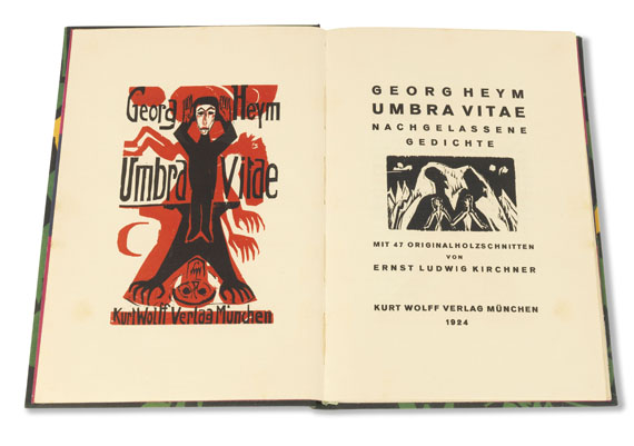 Ernst Ludwig Kirchner - Georg Heym, Umbra vitae - 