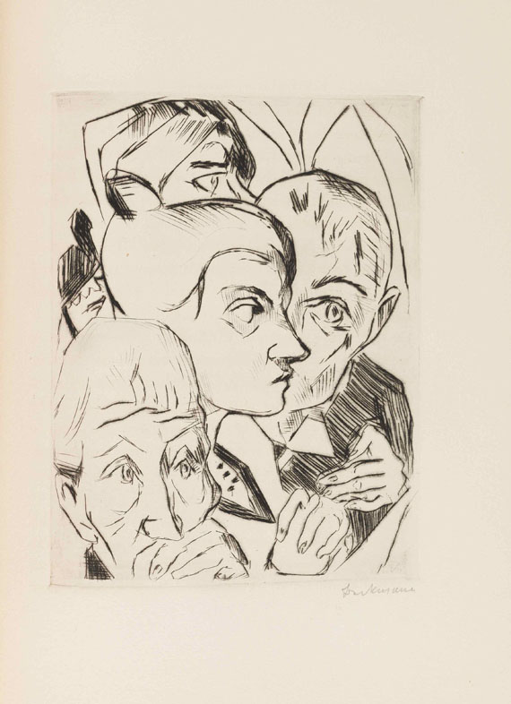 Max Beckmann - Kasimir Edschmid, Die Fürstin