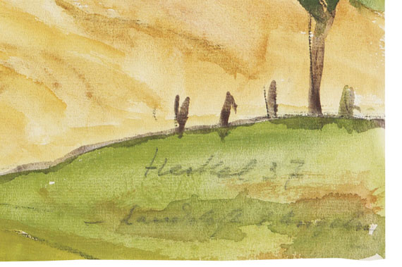 Erich Heckel - Landschaft Angeln - 