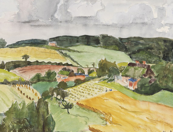 Erich Heckel - Landschaft Angeln - 