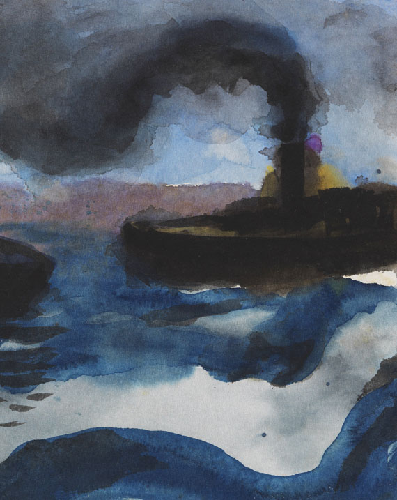 Emil Nolde - Hamburger Hafen - 