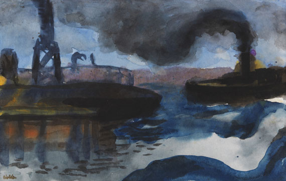 Emil Nolde - Hamburger Hafen