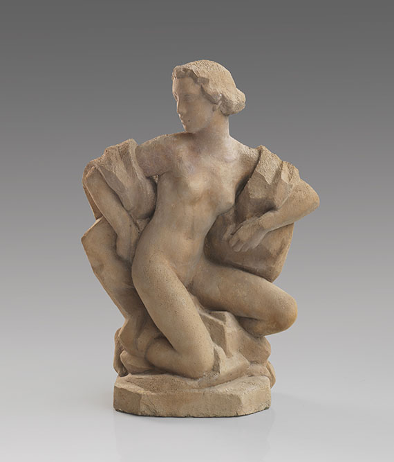 Georg Kolbe - Brunnenfigur (Kniende) - 