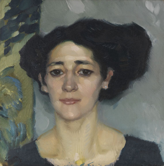 Leo Putz - Damenporträt