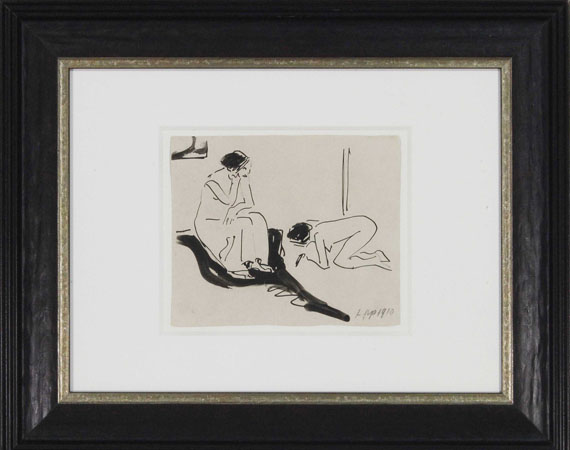 Hermann Max Pechstein - Ein Paar - Frame image