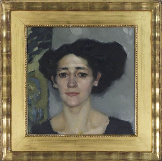 Leo Putz - Damenporträt - Frame image