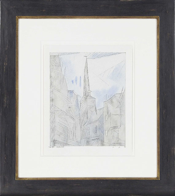 Lyonel Feininger - Umpferstedt - Frame image