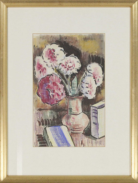 Karl Schmidt-Rottluff - Blumenstillleben - Frame image