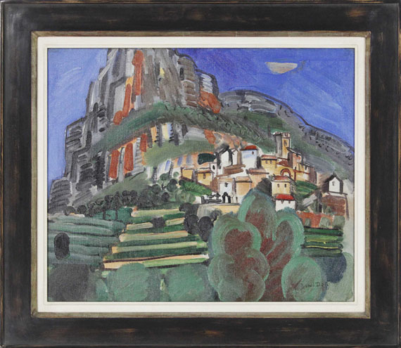 Raoul Dufy - Paysage de Saint-Jeannet - Frame image