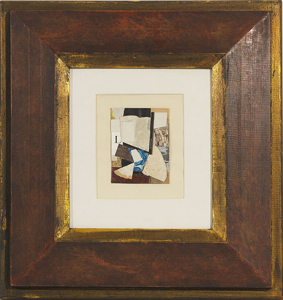 Kurt Schwitters - Spitzbergen, Merzzeichnung - Frame image