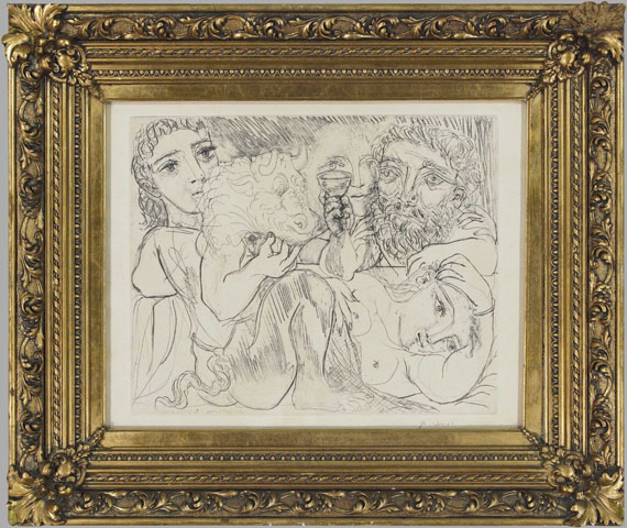 Pablo Picasso - Marie-Thérèse rêvant de métamorphoses - Frame image