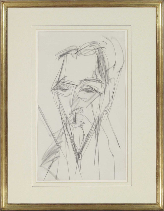 Ernst Ludwig Kirchner - Bildnis Botho Graef - Frame image