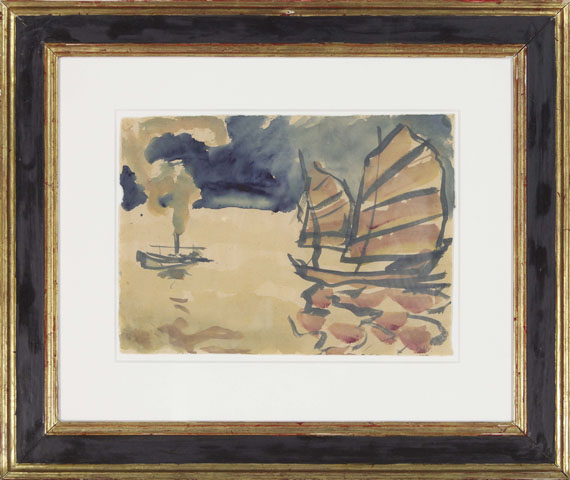 Emil Nolde - Dschunken - Frame image