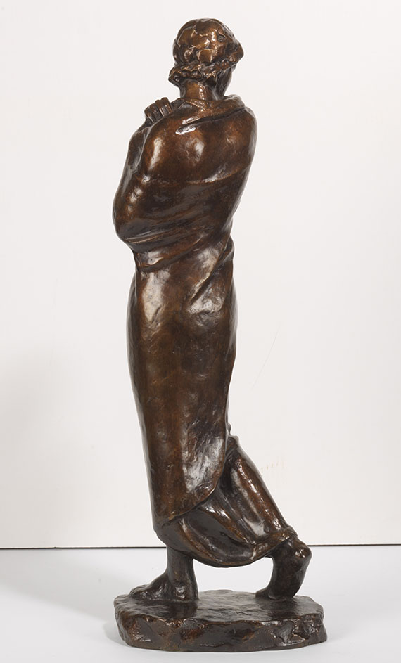 Fritz Klimsch - Mignon (Schreitende) - Back side
