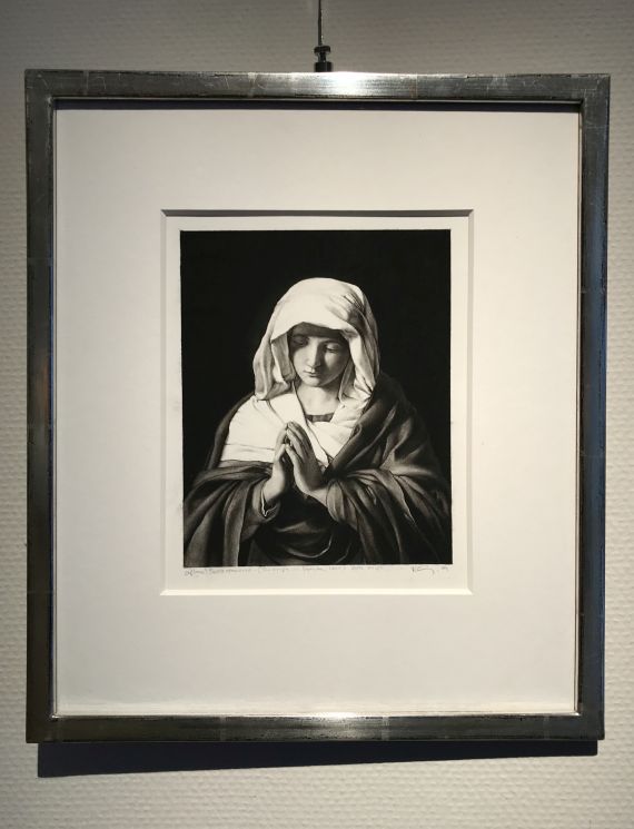 Robert Longo - Die Jungfrau Maria im Gebet - 